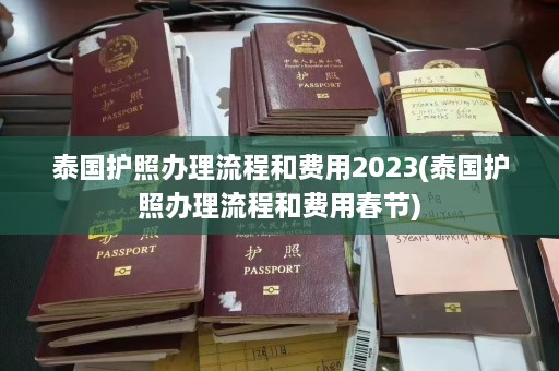 泰国护照办理流程和费用2023(泰国护照办理流程和费用春节)  第1张