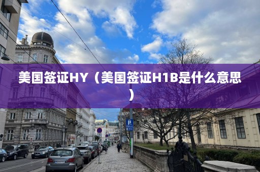 美国签证HY（美国签证H1B是什么意思）