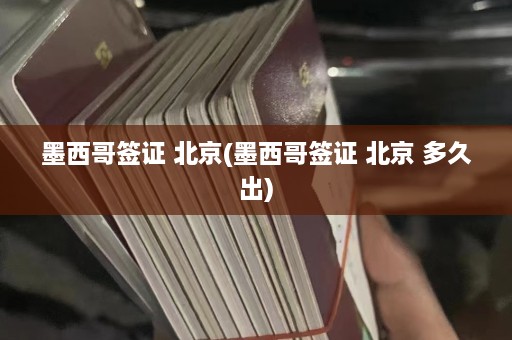 墨西哥签证 北京(墨西哥签证 北京 多久出)