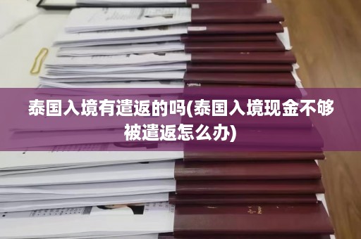 泰国入境有遣返的吗(泰国入境现金不够被遣返怎么办)  第1张