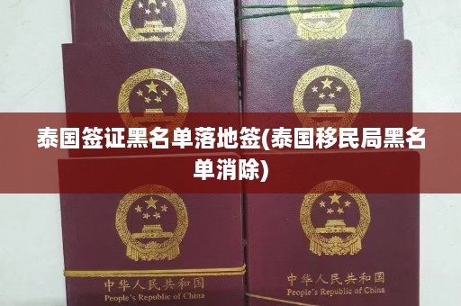 泰国签证黑名单落地签(泰国移民局黑名单消除)  第1张