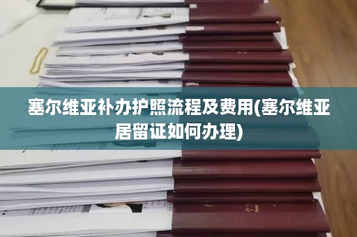 塞尔维亚补办护照流程及费用(塞尔维亚居留证如何办理)  第1张