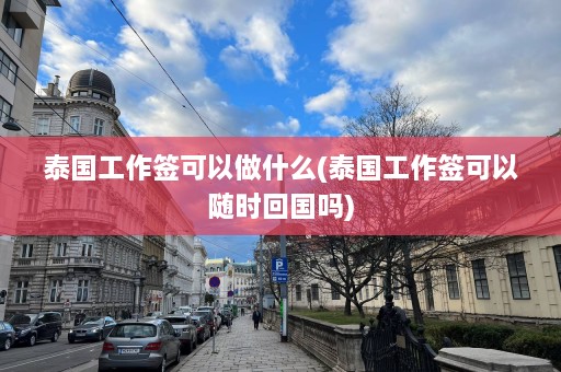 泰国工作签可以做什么(泰国工作签可以随时回国吗)