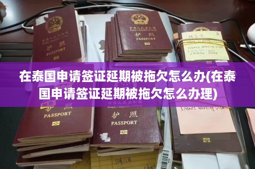 在泰国申请签证延期被拖欠怎么办(在泰国申请签证延期被拖欠怎么办理)  第1张