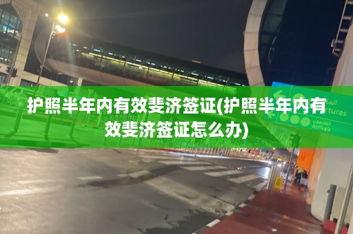 护照半年内有效斐济签证(护照半年内有效斐济签证怎么办)  第1张