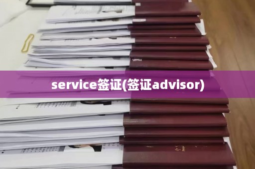 service签证(签证advisor)  第1张