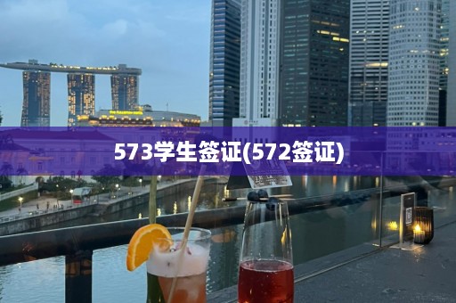 573学生签证(572签证)