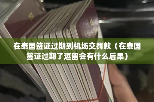 在泰国签证过期到机场交罚款（在泰国签证过期了逗留会有什么后果）  第1张