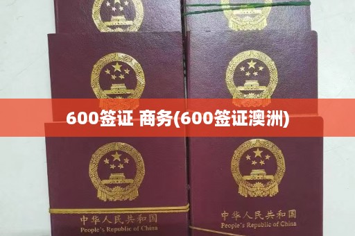 600签证 商务(600签证澳洲)  第1张