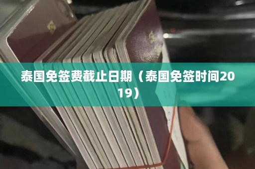 泰国免签费截止日期（泰国免签时间2019）