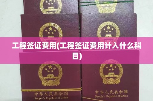 工程签证费用(工程签证费用计入什么科目)