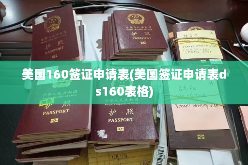 美国160签证申请表(美国签证申请表ds160表格)  第1张