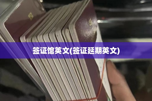 签证馆英文(签证延期英文)  第1张