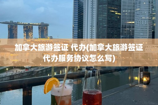 加拿大旅游签证 代办(加拿大旅游签证代办服务协议怎么写)