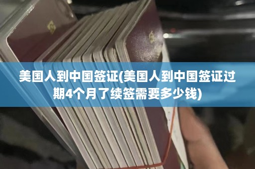 美国人到中国签证(美国人到中国签证过期4个月了续签需要多少钱)  第1张