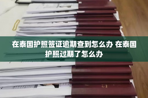 在泰国护照签证逾期查到怎么办 在泰国护照过期了怎么办