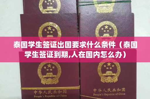 泰国学生签证出国要求什么条件（泰国学生签证到期,人在国内怎么办）  第1张