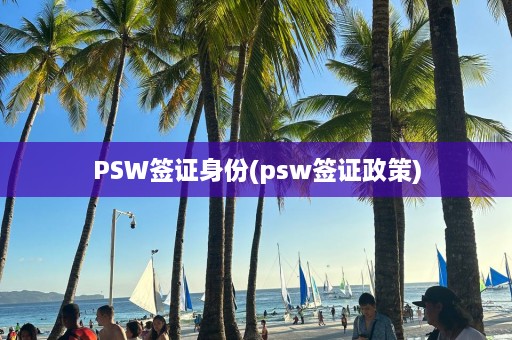 PSW签证身份(psw签证政策)