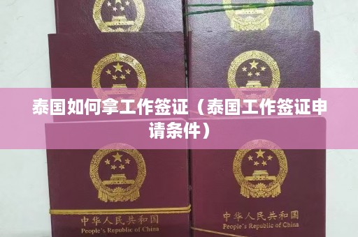 泰国如何拿工作签证（泰国工作签证申请条件）