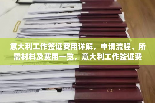 意大利工作签证费用详解，申请流程、所需材料及费用一览，意大利工作签证费用全解析，申请指南与费用一览