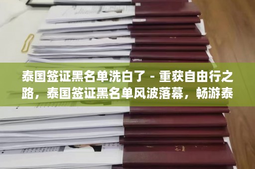 泰国签证黑名单洗白了 - 重获自由行之路，泰国签证黑名单风波落幕，畅游泰国再无障碍