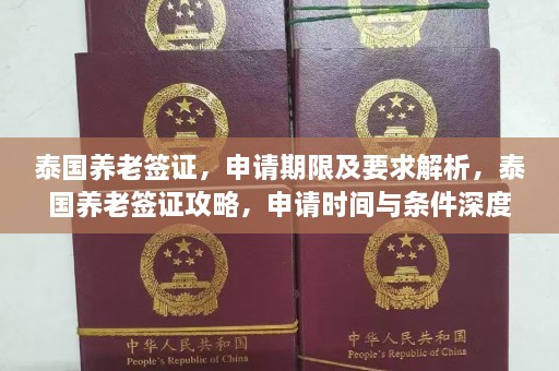 泰国养老签证，申请期限及要求解析，泰国养老签证攻略，申请时间与条件深度解析  第1张