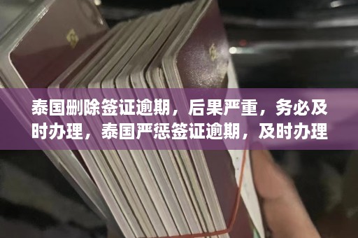 泰国删除签证逾期，后果严重，务必及时办理，泰国严惩签证逾期，及时办理刻不容缓