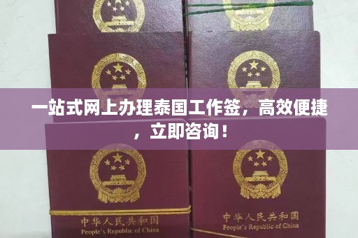 一站式网上办理泰国工作签，高效便捷，立即咨询！