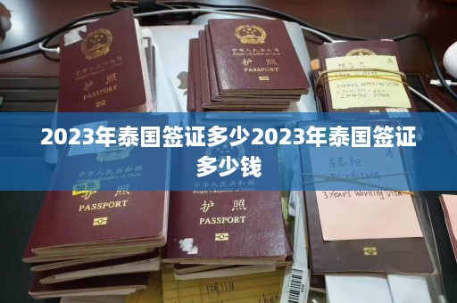 2023年泰国签证多少2023年泰国签证多少钱