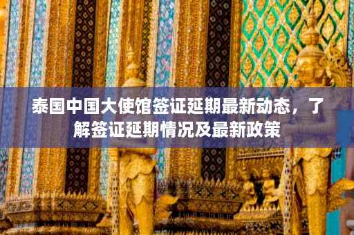 泰国中国大使馆签证延期最新动态，了解签证延期情况及最新政策