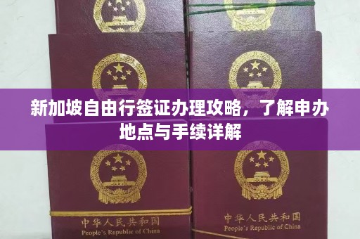 新加坡自由行签证办理攻略，了解申办地点与手续详解