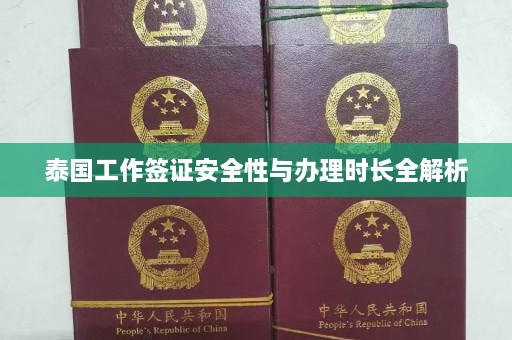 泰国工作签证安全性与办理时长全解析