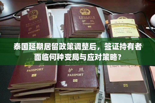 泰国延期居留政策调整后，签证持有者面临何种变局与应对策略？