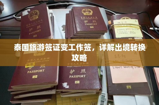 泰国旅游签证变工作签，详解出境转换攻略