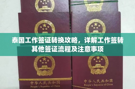 泰国工作签证转换攻略，详解工作签转其他签证流程及注意事项