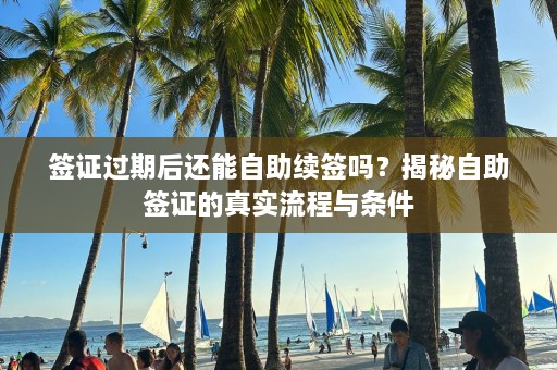 签证过期后还能自助续签吗？揭秘自助签证的真实流程与条件