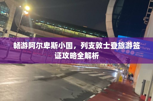 畅游阿尔卑斯小国，列支敦士登旅游签证攻略全解析