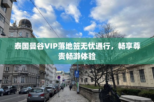 泰国曼谷VIP落地签无忧通行，畅享尊贵畅游体验