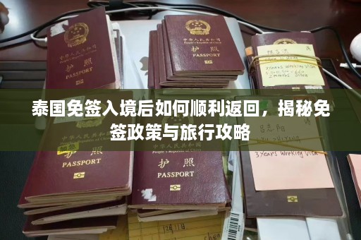 泰国免签入境后如何顺利返回，揭秘免签政策与旅行攻略