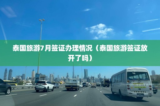 泰国旅游7月签证办理情况（泰国旅游签证放开了吗）