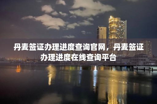 丹麦签证办理进度查询官网，丹麦签证办理进度在线查询平台