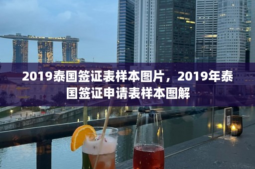 2019泰国签证表样本图片，2019年泰国签证申请表样本图解