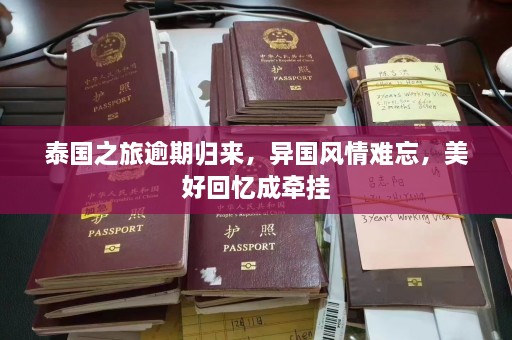 泰国之旅逾期归来，异国风情难忘，美好回忆成牵挂