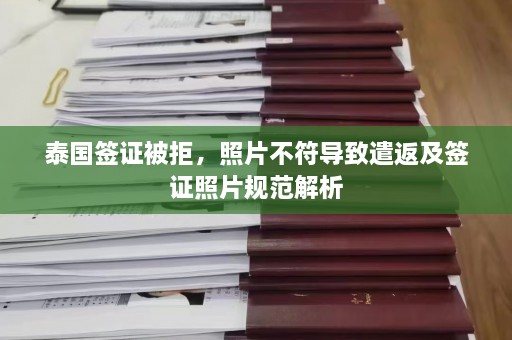 泰国签证被拒，照片不符导致遣返及签证照片规范解析  第1张