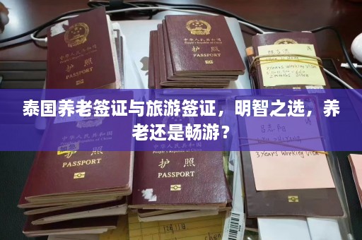 泰国养老签证与旅游签证，明智之选，养老还是畅游？