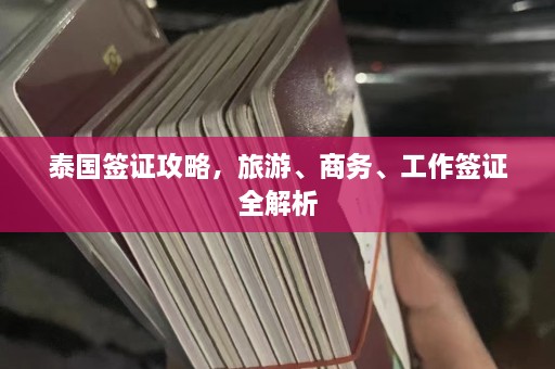 泰国签证攻略，旅游、商务、工作签证全解析