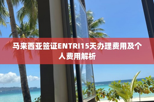 马来西亚签证ENTRI15天办理费用及个人费用解析