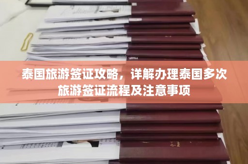 泰国旅游签证攻略，详解办理泰国多次旅游签证流程及注意事项