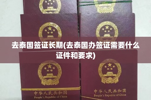 去泰国签证长期(去泰国办签证需要什么证件和要求)  第1张