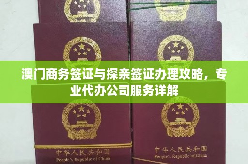  *** 商务签证与探亲签证办理攻略，专业代办公司服务详解